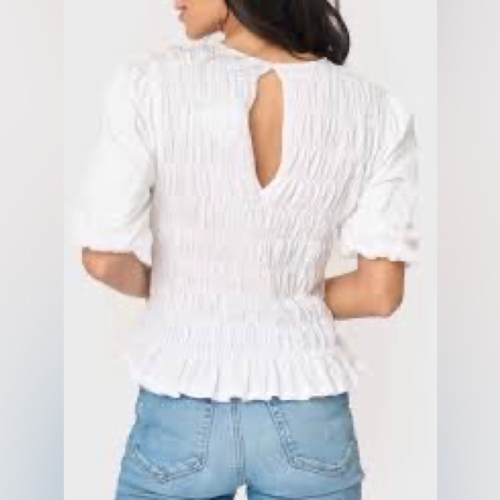 NWT Sanctuary Together Again White Top Size L - Picture 2 of 7